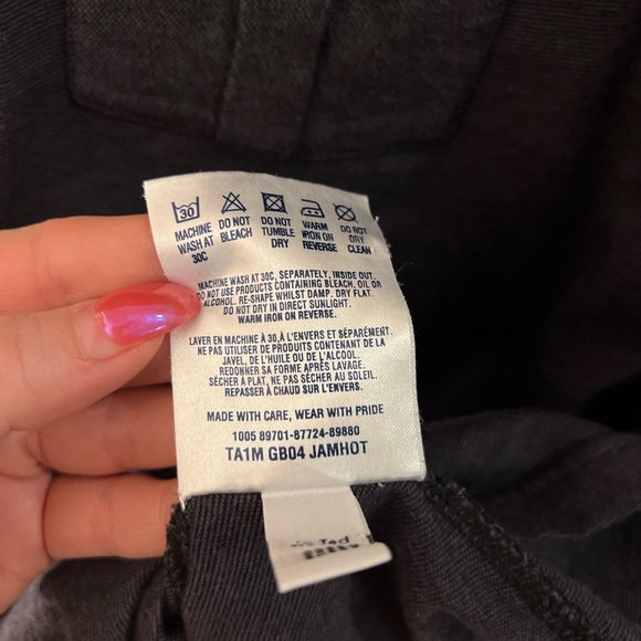 Ted Baker Men's Dark Gray Long Sleeve Shirt 4/L - Picture 9 of 14